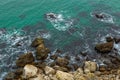 Cape Kaliakra cliffs , Bulgaria.