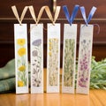 Nature's Beauty: Plantable Seed Paper Bookmarks as Wedding Favors