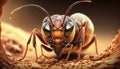 Nature\'s Minuscule Marvels, Insect Macro Photography for Your Desktop Background - Generative AI