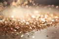 Glittering Beige and Light Brown Background Royalty Free Stock Photo