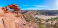 Nature's Window at Kalbarri national park in Australia Royalty Free Stock Photo