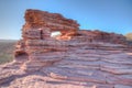 Nature's Window at Kalbarri national park in Australia Royalty Free Stock Photo