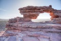 Nature's Window at Kalbarri national park in Australia Royalty Free Stock Photo