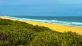 Landscape with Mungo beach in Australa