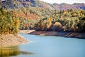 Nature scenes arounf lake fontana in great smoky mountains