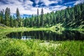Nature scenics around spokane river washington Royalty Free Stock Photo