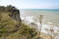 Nature scenics in Quiberville, Normandy region in northern France Royalty Free Stock Photo