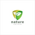 Nature Shield Logo template