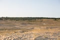 Nature. steppe. sand. conservation area landscape