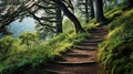 nature tree path Royalty Free Stock Photo