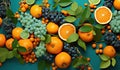 Orange healthy fresh fruits grapefruit background juicy food ripe lemon diet organic background