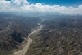 A river morphology was crossing Jalalabad area, Afghanistan