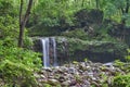 Nature water falls: Beauty of Jim Corbett Forest Royalty Free Stock Photo