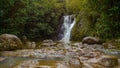 Nature waterfall hawaii Royalty Free Stock Photo