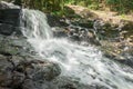 Nature with waterfall and stream in Itacare Royalty Free Stock Photo