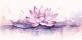 Floral beauty water lotus nature background blossom background plant leaf blooming pink flower art Royalty Free Stock Photo