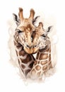 Nature wildlife animals zoo africa giraffe african Royalty Free Stock Photo
