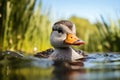 Nature wildlife water duck lake animals pond brown wild birds Royalty Free Stock Photo