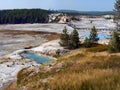 Nature Wonders Yellowstone National Park Wyoming Royalty Free Stock Photo