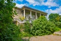 Nature's Triumph: Abandoned Buildings and Sanatoriums with Broken Windows and Doors