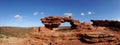 Natures Window Kalbarri National Park Panorama Royalty Free Stock Photo