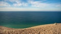 Lake Michigan, Pierce Stocking Scenic Drive, Sleeping Bear Dunes National Lakeshore, MI Royalty Free Stock Photo