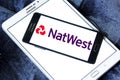 NatWest bank logo Royalty Free Stock Photo