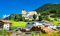 Naudersberg Castle in Nauders, Austria