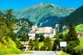 Naudersberg Castle in Nauders, Austria