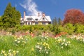 Naumkeag, Massachusetts country mansion estate in Spring