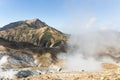 Naural Hot Spring in tateyama Royalty Free Stock Photo