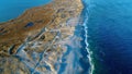 Nauset Beach Aerial at Orleans, Cape Cod