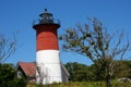 Nauset Lighthouse Cape Cod MA Royalty Free Stock Photo