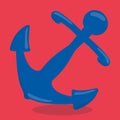 nautical anchor blue 11