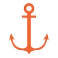 Nautical anchor icon