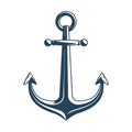 Nautical anchor vector.