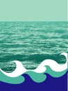 Nautical background Royalty Free Stock Photo