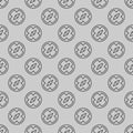 Nautical compass line seamless pattern, marine navigation theme. Vector graphics. Compass tool, wayfinding sign with
