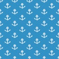 Nautical elements patchwork pattern