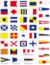 Nautical Flags Royalty Free Stock Photo