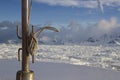 Nautical knots cruising Antarctica