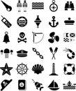 Nautical and marine icons