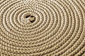 Nautical rope in spiral Royalty Free Stock Photo