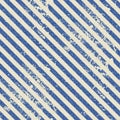 Nautical strips pattern