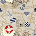 Nautical style Royalty Free Stock Photo