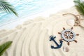 Nautical Summer Theme Royalty Free Stock Photo