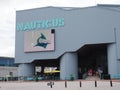 Nauticus museum in Norfolk, Virginia. Royalty Free Stock Photo