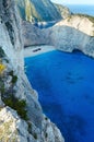 Navagio bay (Zakynthos, Greece) Royalty Free Stock Photo