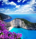 Beautiful lanscape of Zakinthos island Royalty Free Stock Photo