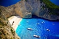 Navagio Beach - Shipwreck Beach, Zakynthos Island, Greece Royalty Free Stock Photo